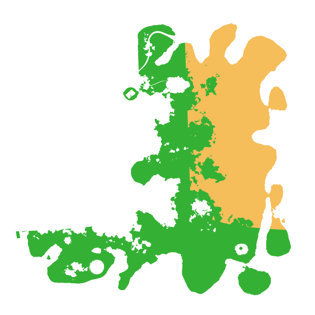 Biome Rust Map: Procedural Map, Size: 3850, Seed: 1333951267