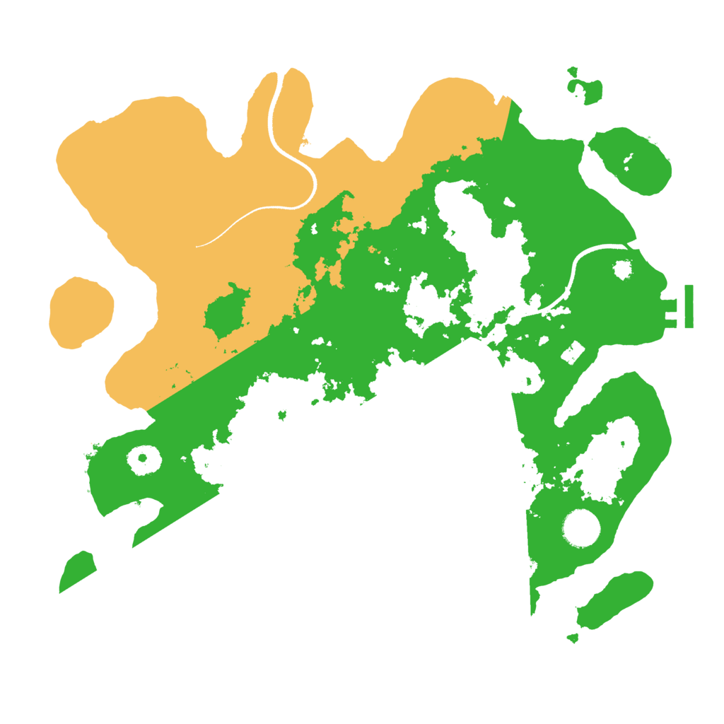 Biome Rust Map: Procedural Map, Size: 3400, Seed: 792851753