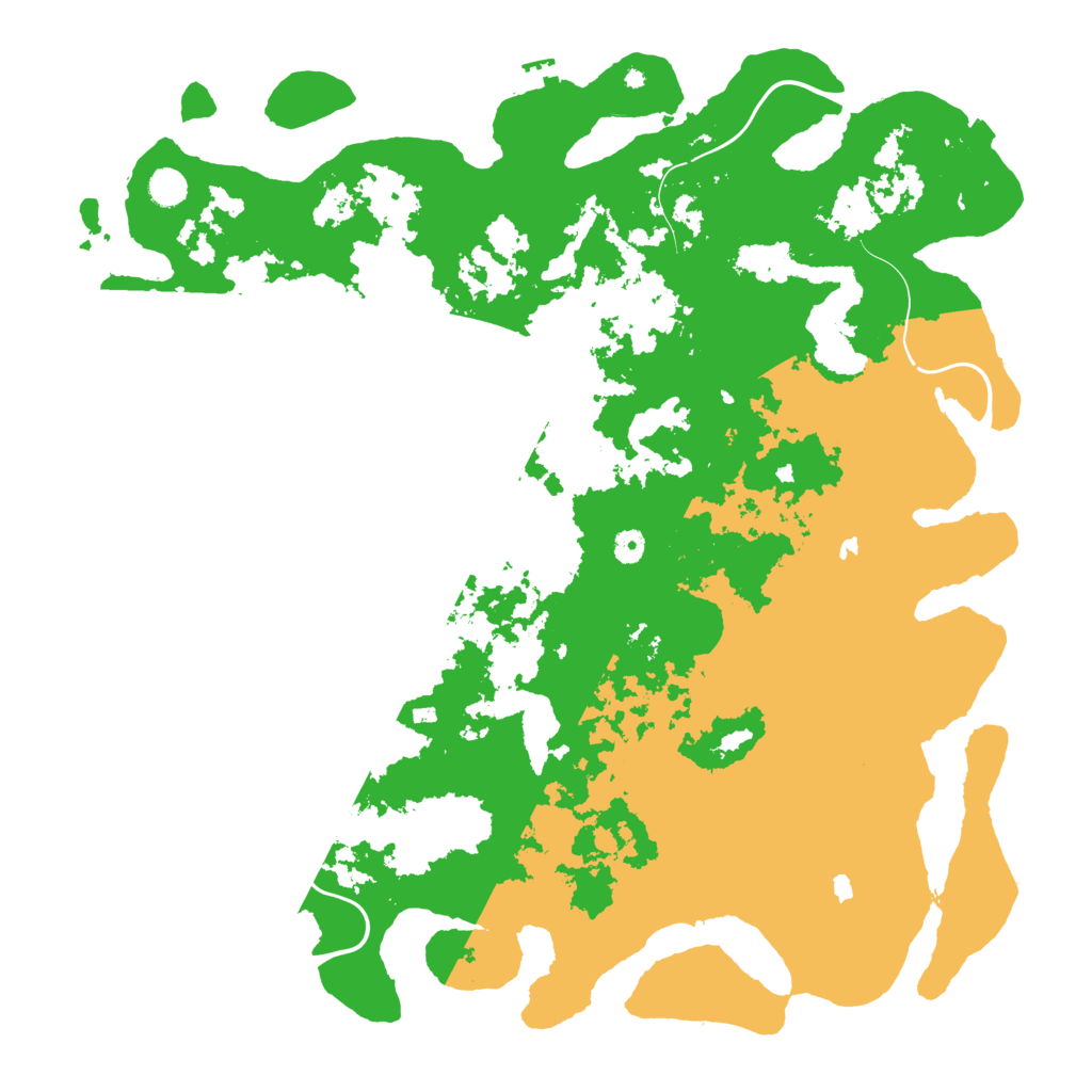 Biome Rust Map: Procedural Map, Size: 5000, Seed: 1422995709