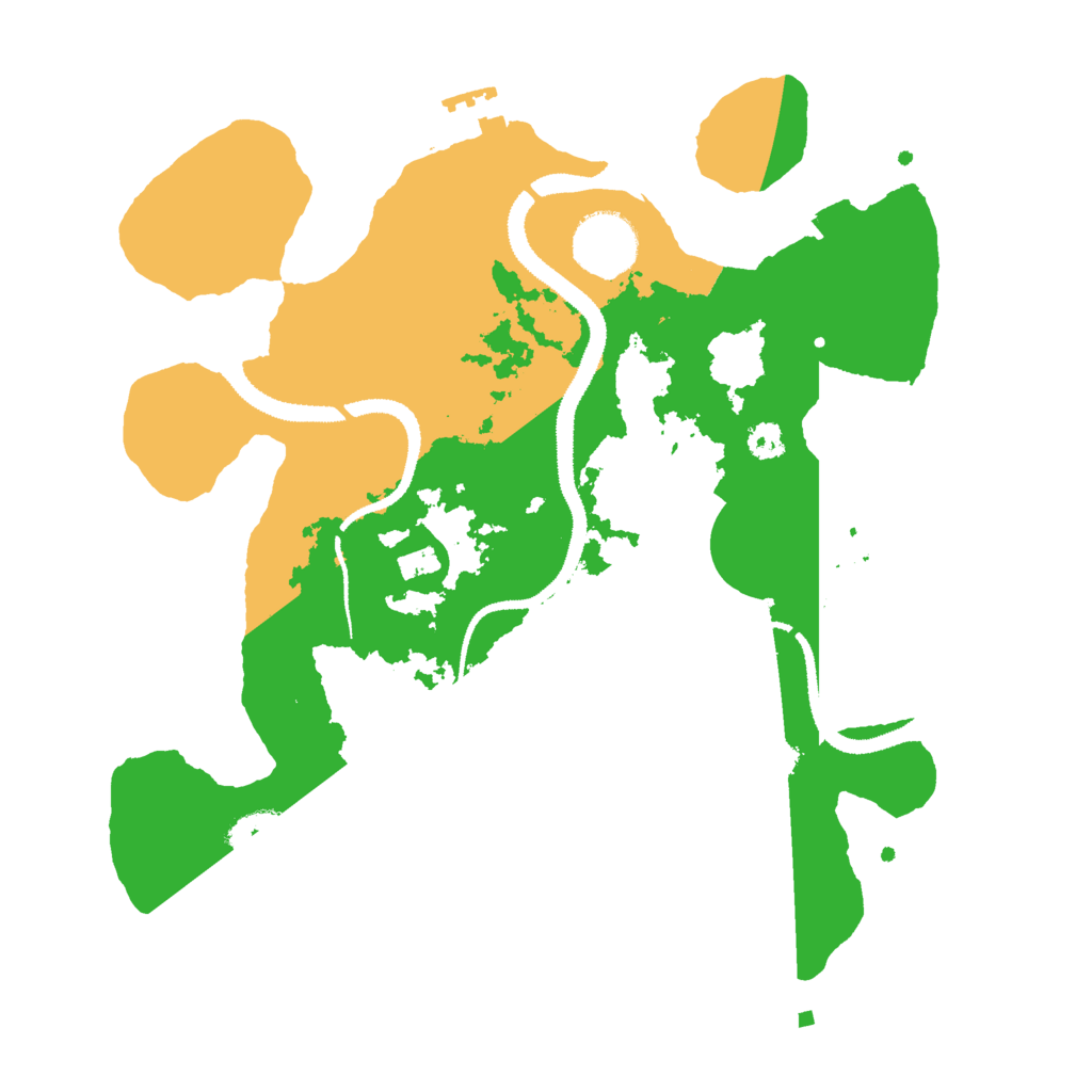 Biome Rust Map: Procedural Map, Size: 3000, Seed: 1969240527