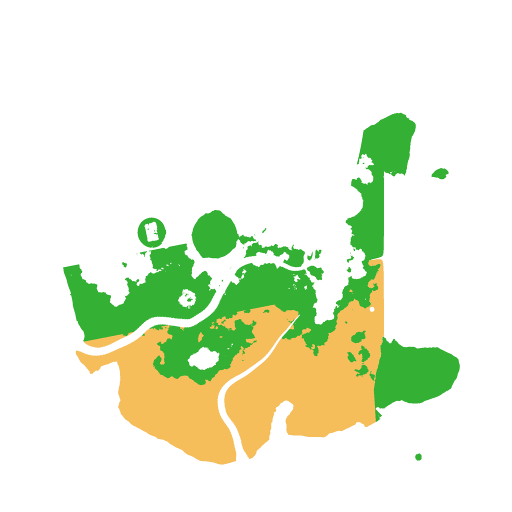 Biome Rust Map: Procedural Map, Size: 3000, Seed: 230470
