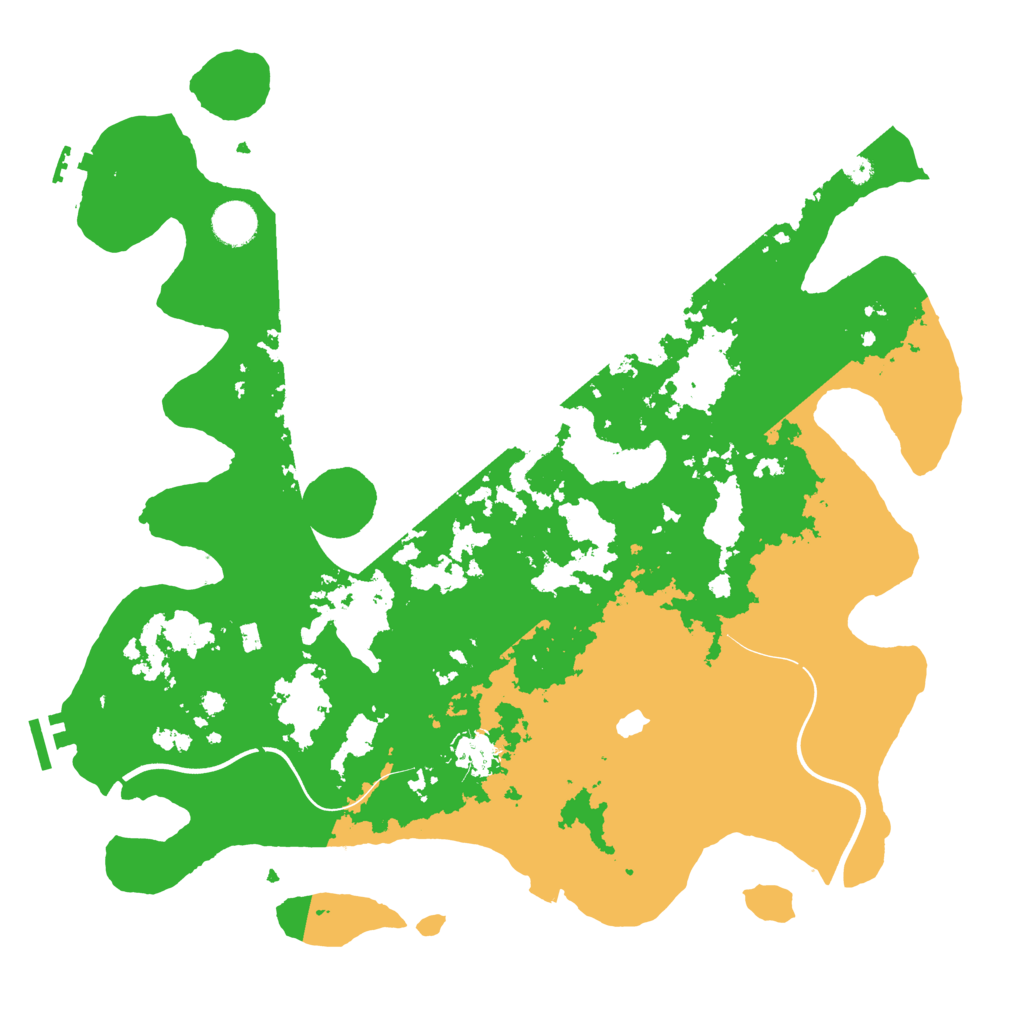 Biome Rust Map: Procedural Map, Size: 4000, Seed: 70830341