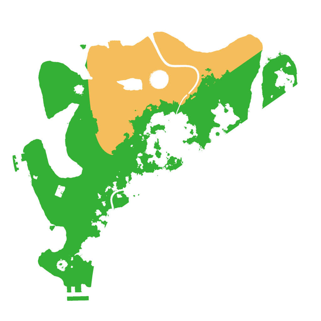 Biome Rust Map: Procedural Map, Size: 3000, Seed: 1989142875