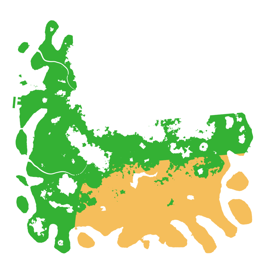 Biome Rust Map: Procedural Map, Size: 4800, Seed: 1180961615