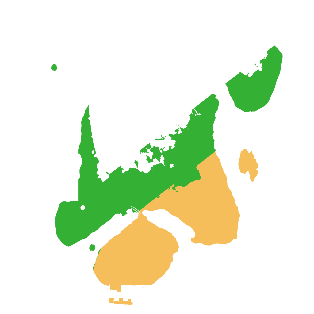 Biome Rust Map: Procedural Map, Size: 2000, Seed: 846846514