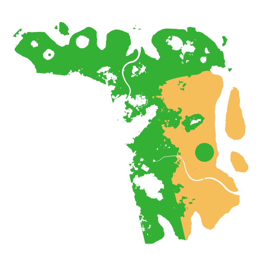 Biome Rust Map: Procedural Map, Size: 3750, Seed: 1855820872