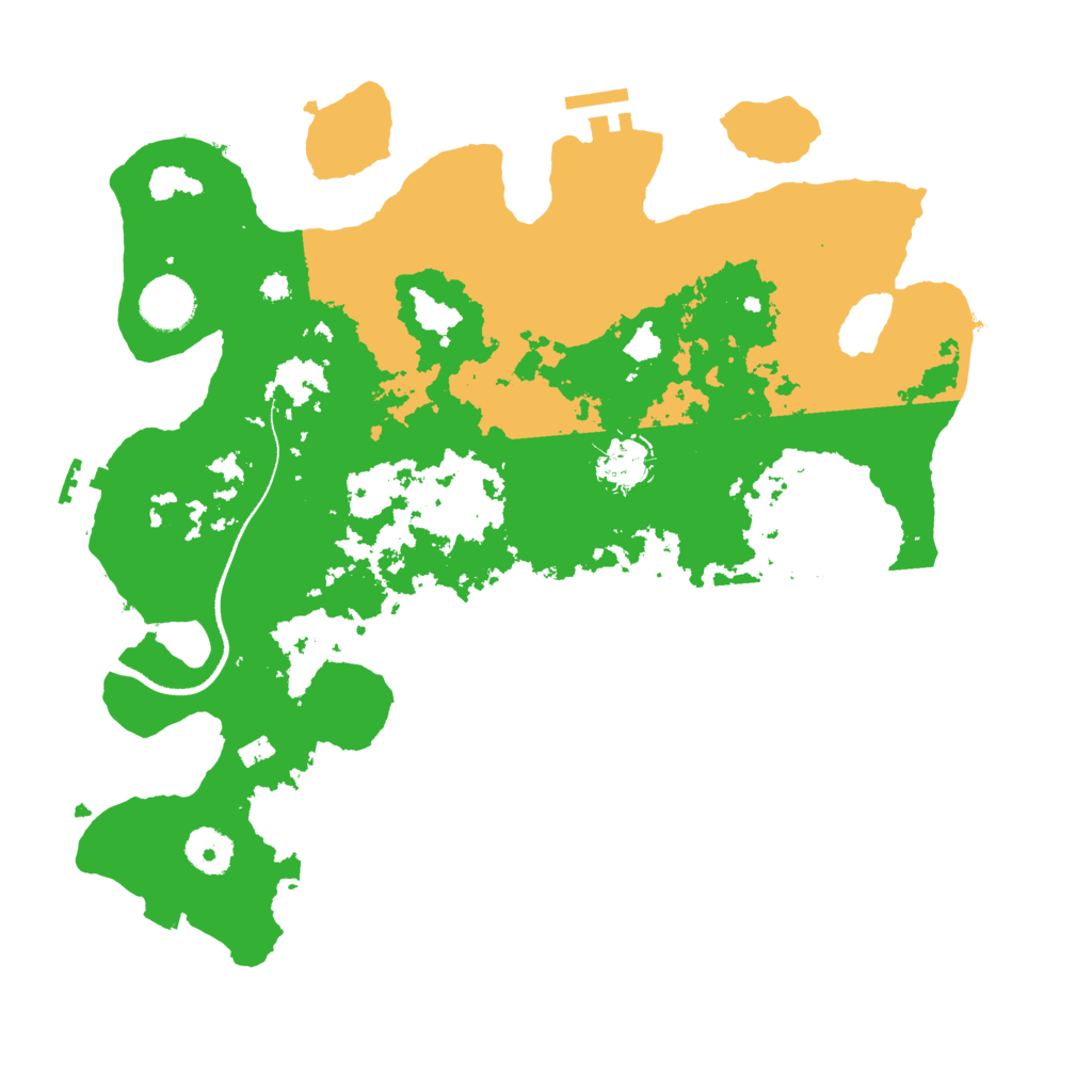 Biome Rust Map: Procedural Map, Size: 3500, Seed: 1875173590