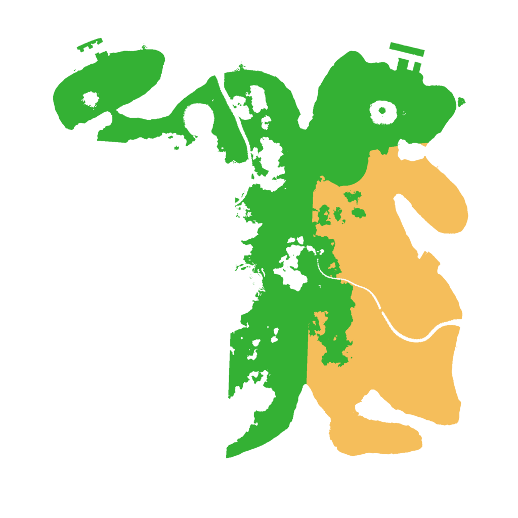 Biome Rust Map: Procedural Map, Size: 3000, Seed: 771489321
