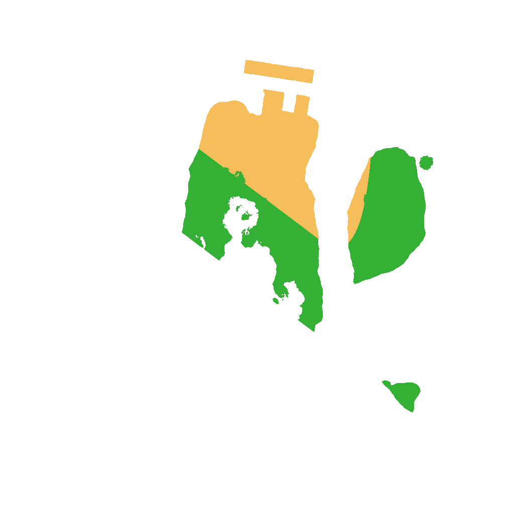 Biome Rust Map: Procedural Map, Size: 1500, Seed: 31337