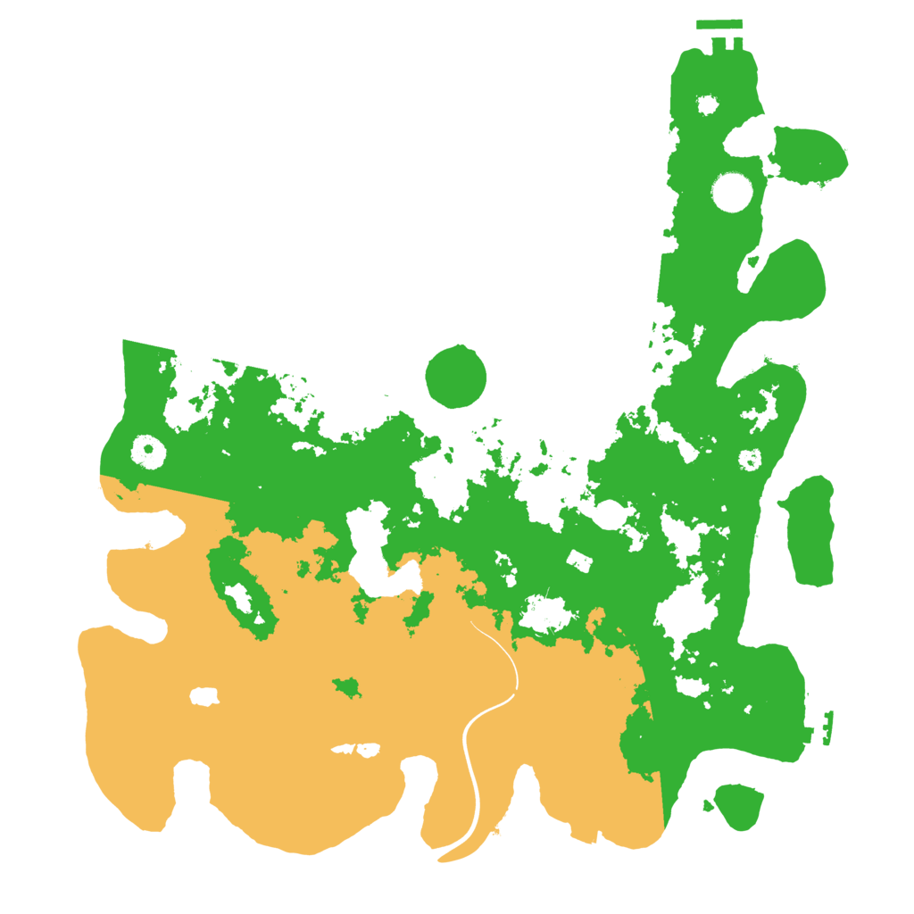 Biome Rust Map: Procedural Map, Size: 4000, Seed: 1886781008