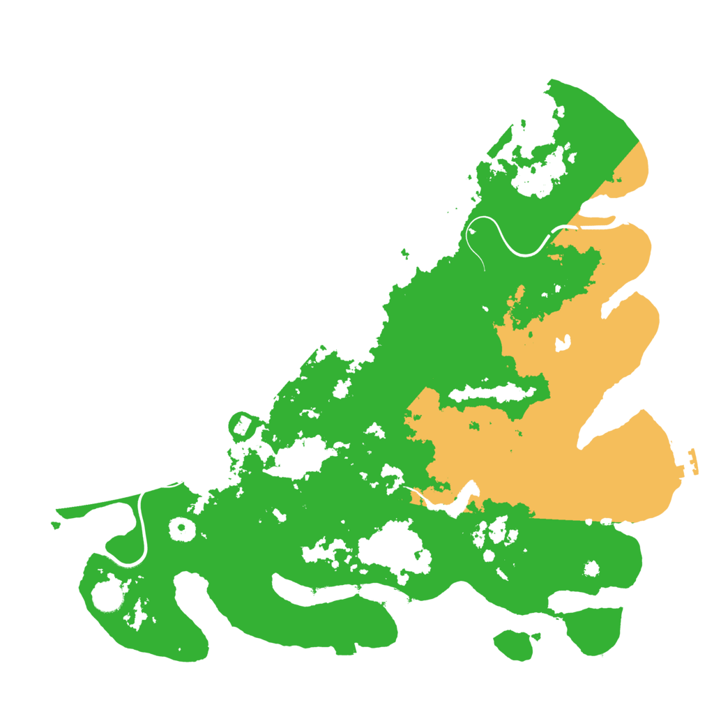 Biome Rust Map: Procedural Map, Size: 4096, Seed: 262649039