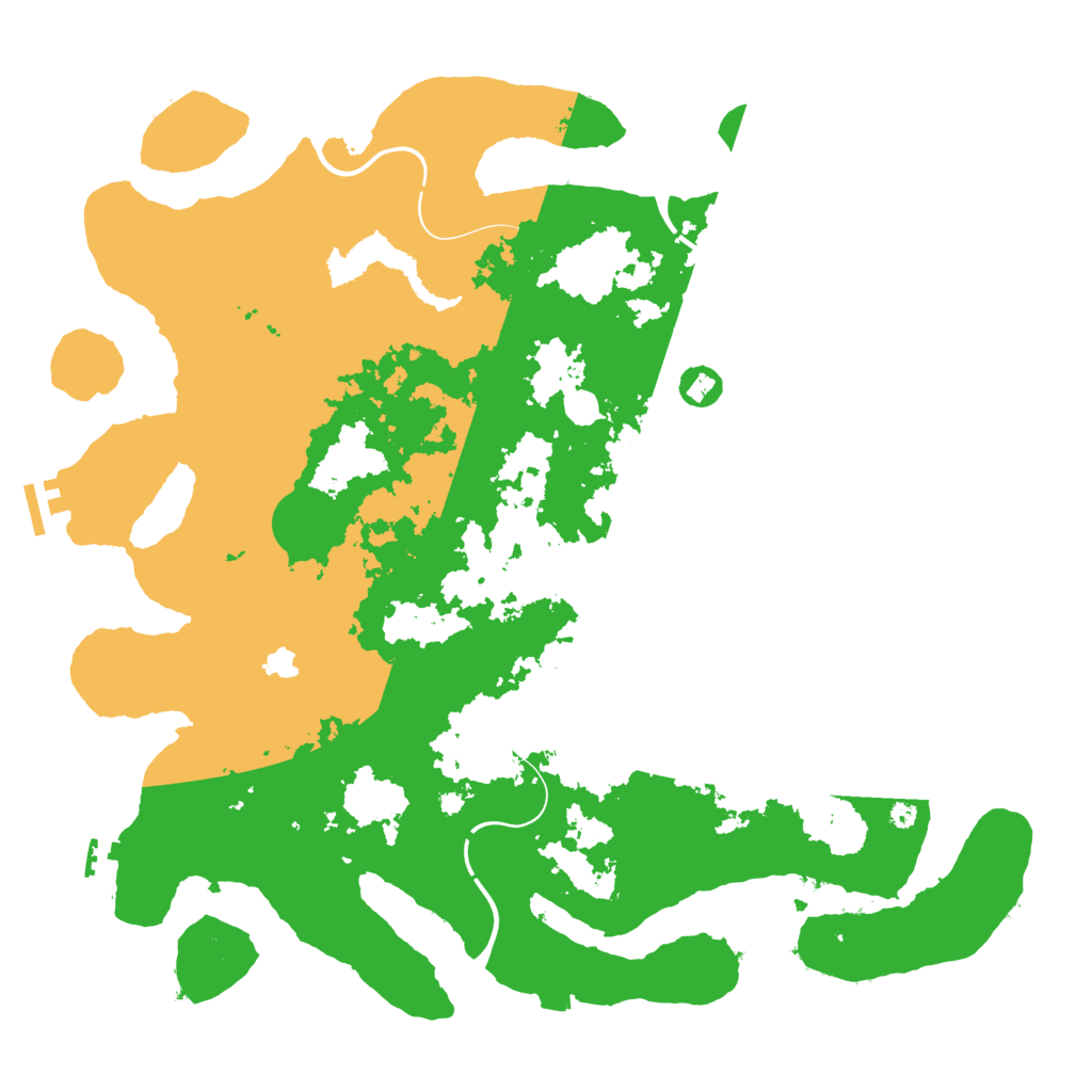 Biome Rust Map: Procedural Map, Size: 4250, Seed: 2257