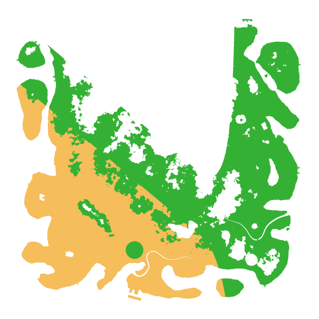 Biome Rust Map: Procedural Map, Size: 4800, Seed: 1956095650