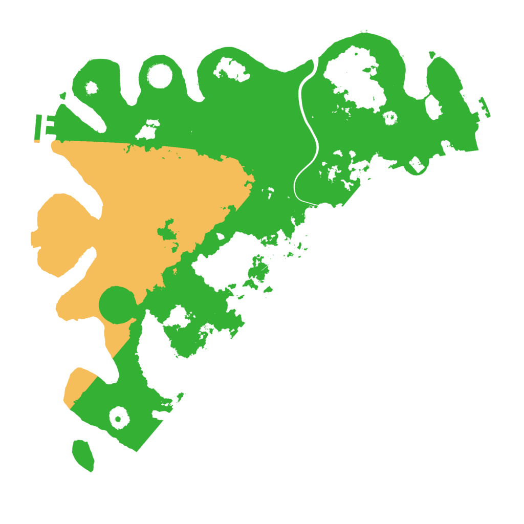 Biome Rust Map: Procedural Map, Size: 3750, Seed: 560658608