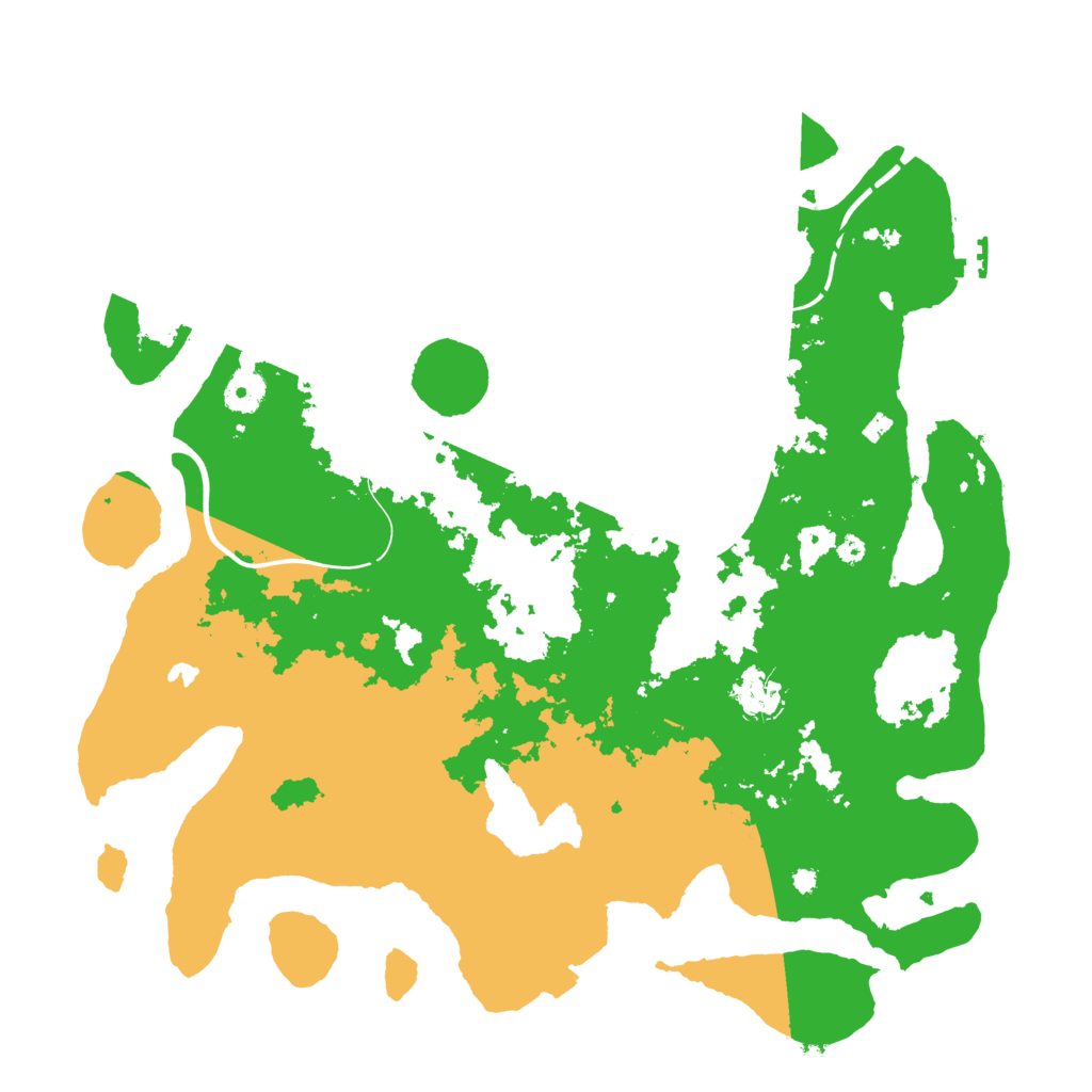 Biome Rust Map: Procedural Map, Size: 4000, Seed: 25234