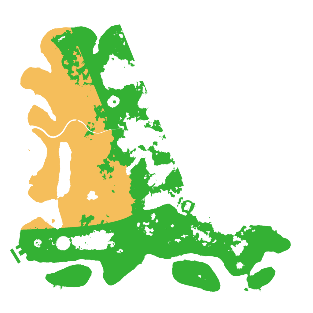 Biome Rust Map: Procedural Map, Size: 4000, Seed: 699957644