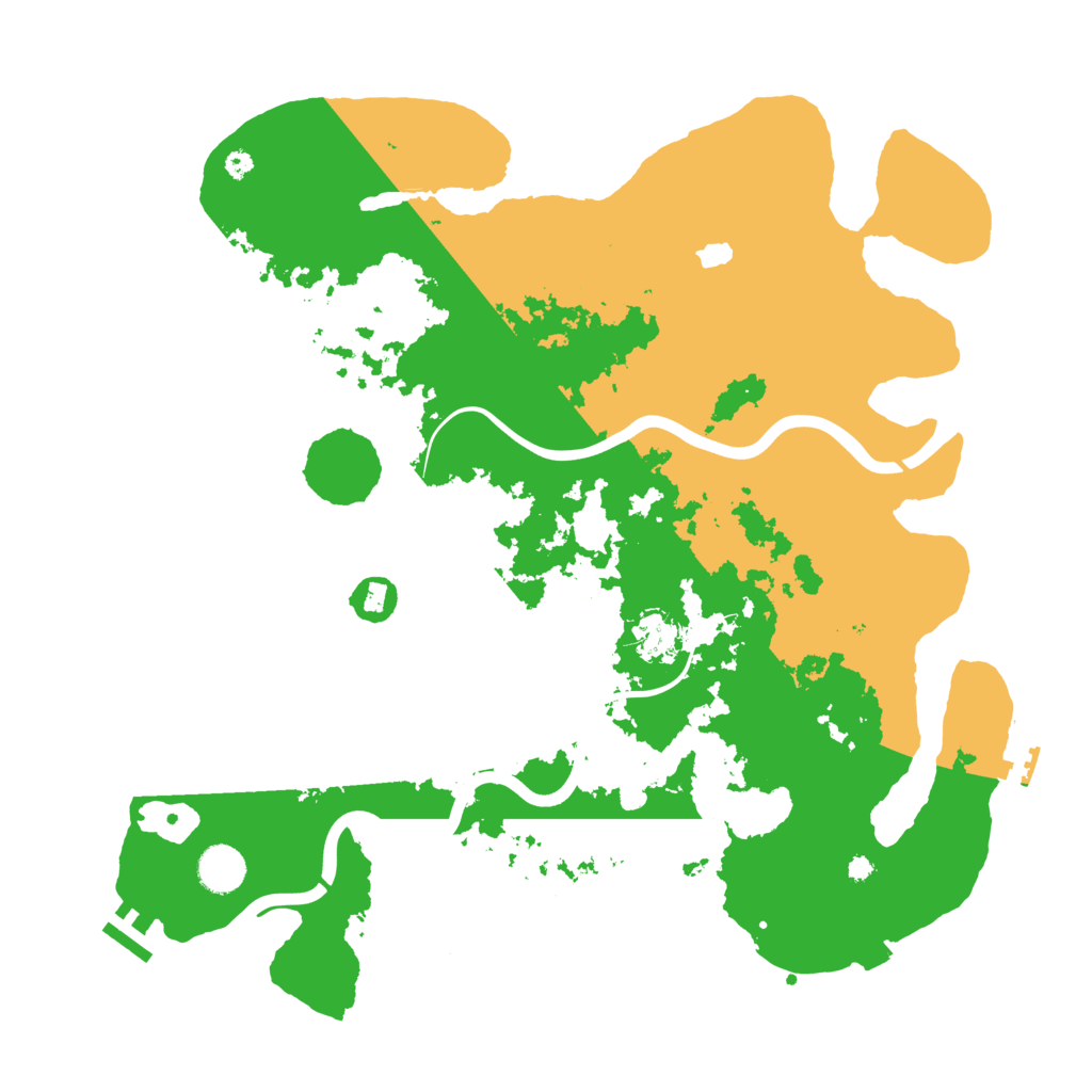 Biome Rust Map: Procedural Map, Size: 4000, Seed: 479919636