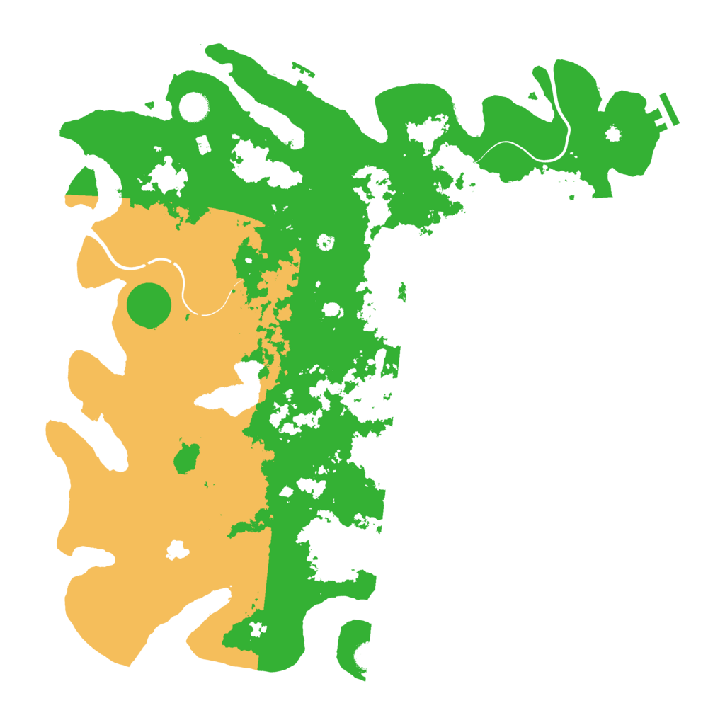 Biome Rust Map: Procedural Map, Size: 4300, Seed: 1149888369