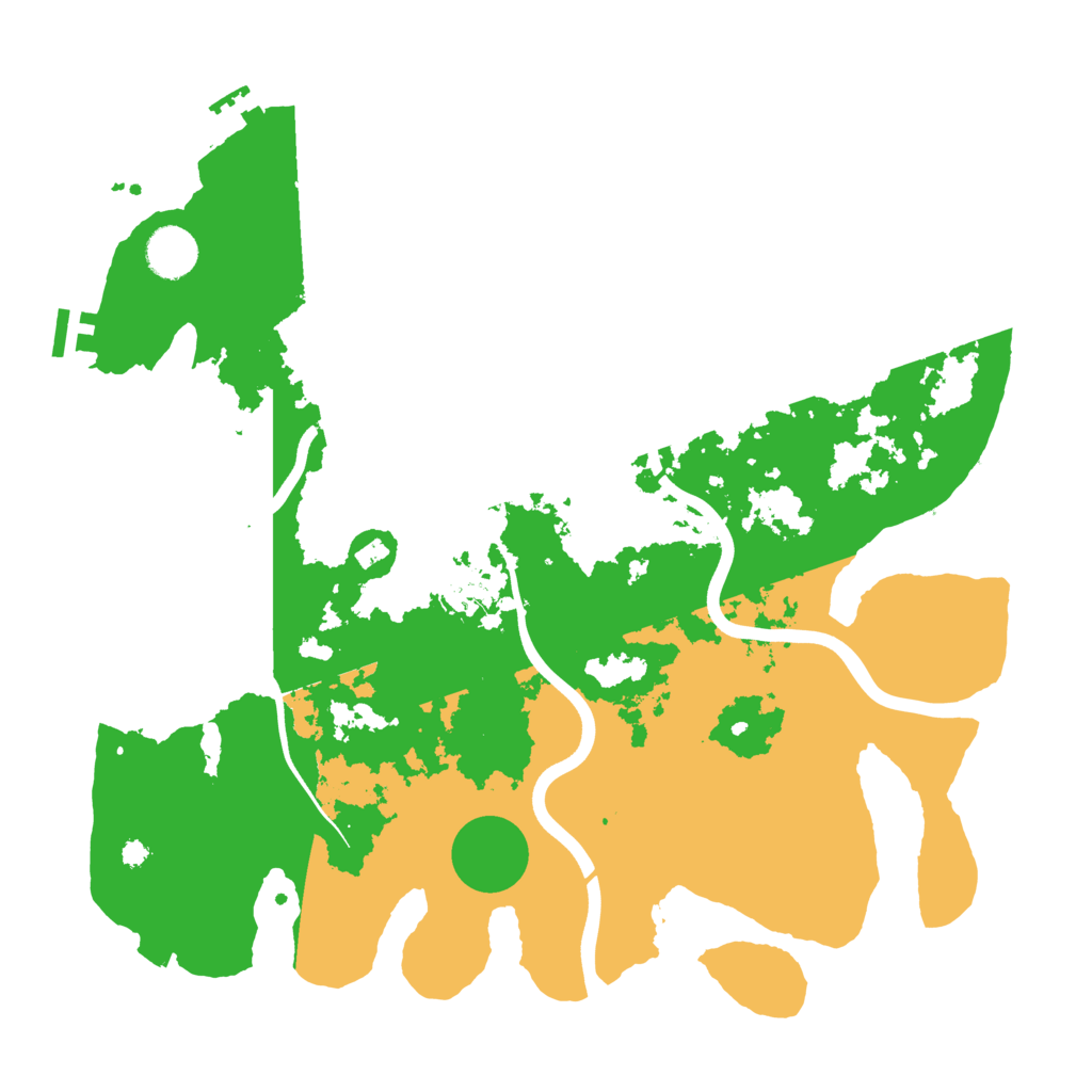 Biome Rust Map: Procedural Map, Size: 3750, Seed: 324778875