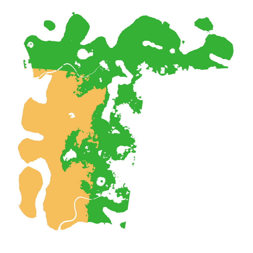 Biome Rust Map: Procedural Map, Size: 4250, Seed: 305042927