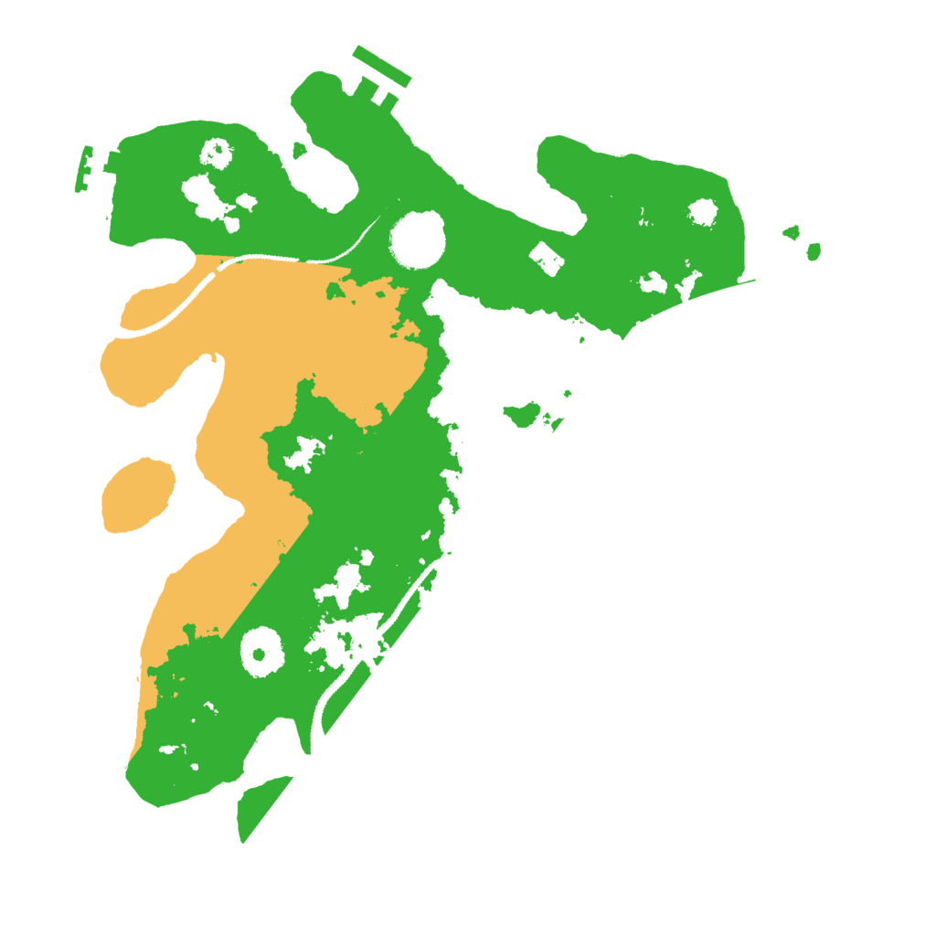 Biome Rust Map: Procedural Map, Size: 3000, Seed: 1073006101