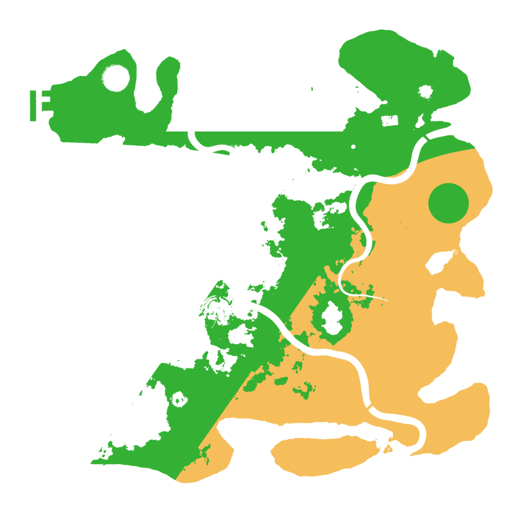 Biome Rust Map: Procedural Map, Size: 3450, Seed: 1994861381