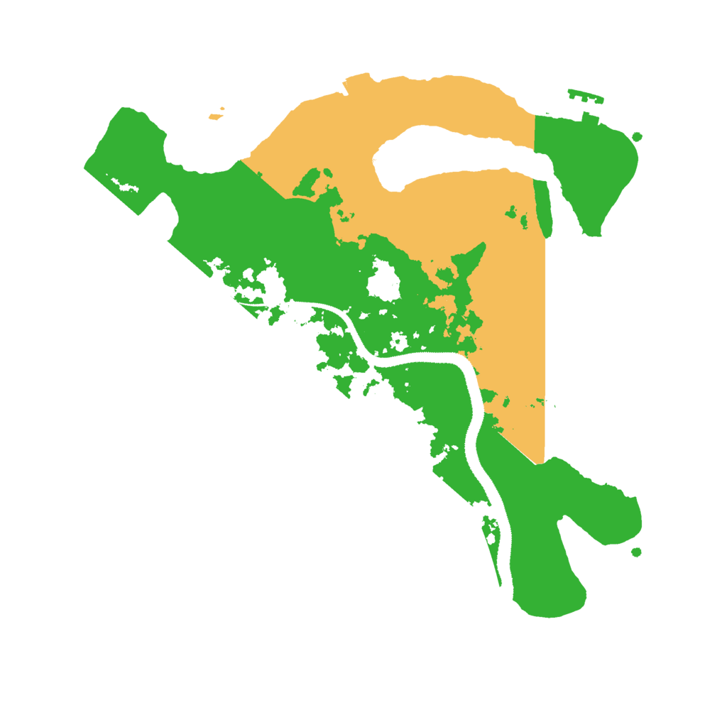 Biome Rust Map: Procedural Map, Size: 3000, Seed: 900046974