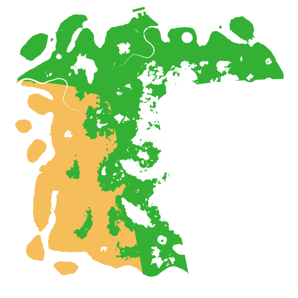 Biome Rust Map: Procedural Map, Size: 4800, Seed: 1113264850