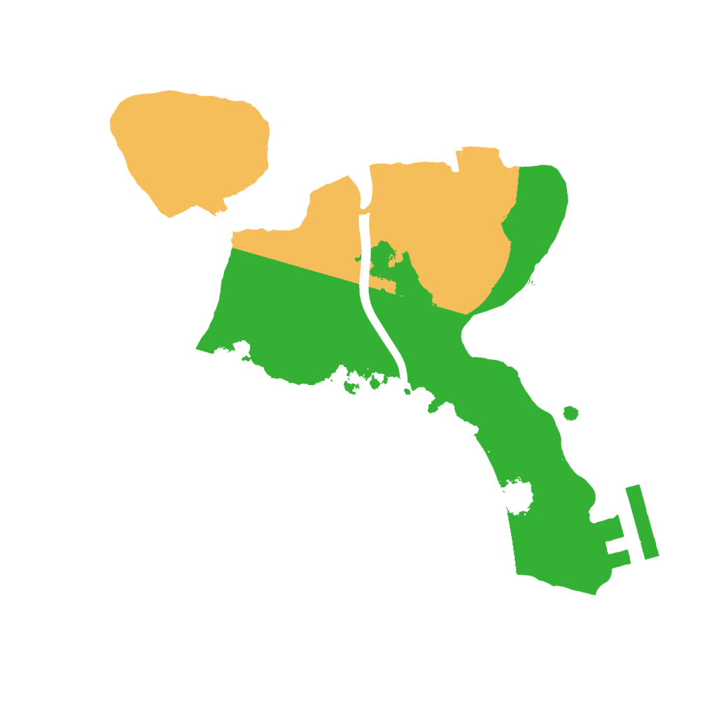 Biome Rust Map: Procedural Map, Size: 1945, Seed: 2147483647