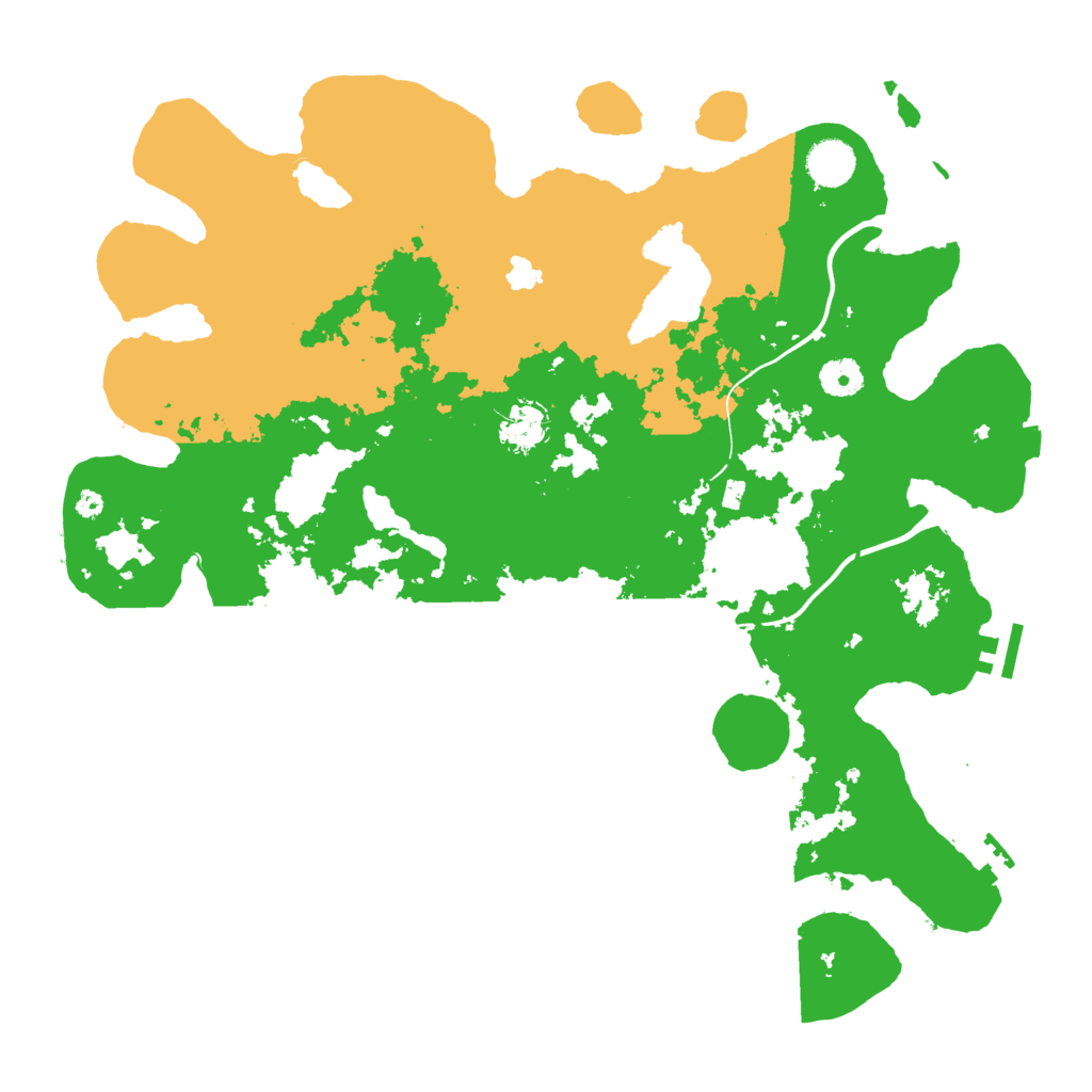 Biome Rust Map: Procedural Map, Size: 4000, Seed: 338117269