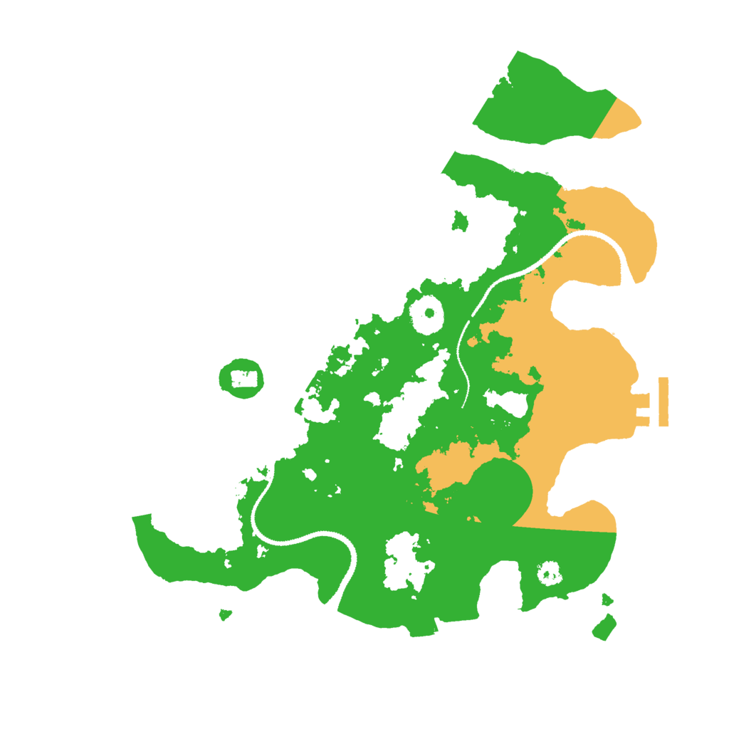 Biome Rust Map: Procedural Map, Size: 3000, Seed: 1554665281
