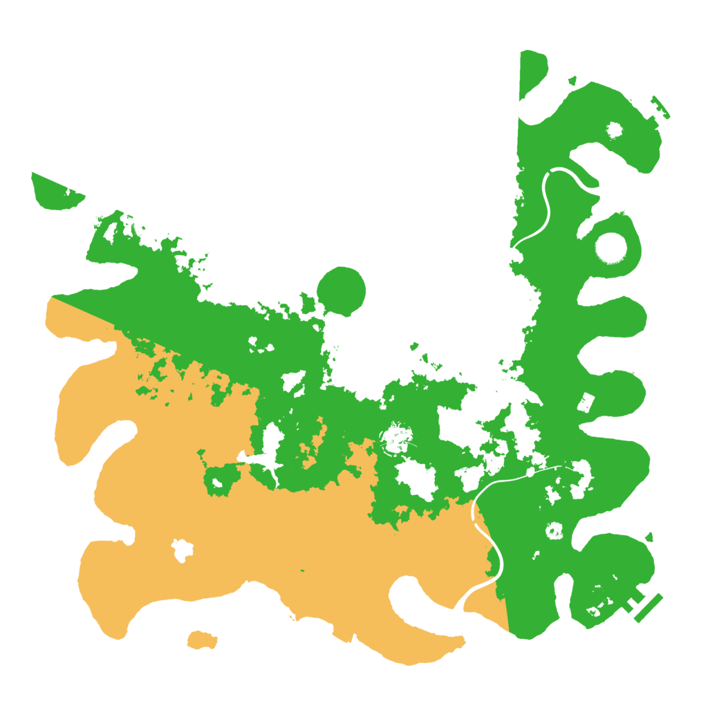 Biome Rust Map: Procedural Map, Size: 4000, Seed: 982494378