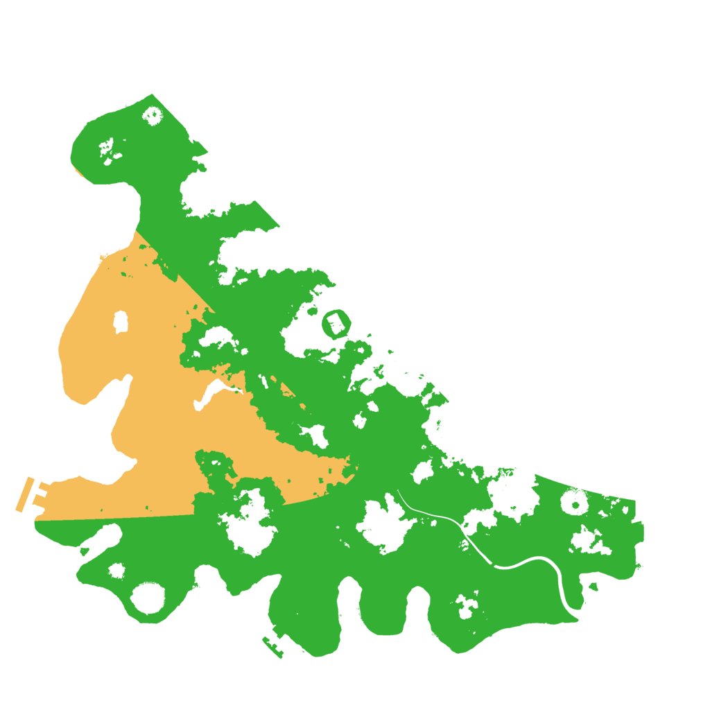 Biome Rust Map: Procedural Map, Size: 4000, Seed: 7432891