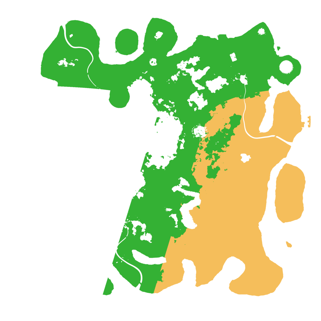 Biome Rust Map: Procedural Map, Size: 4250, Seed: 300586
