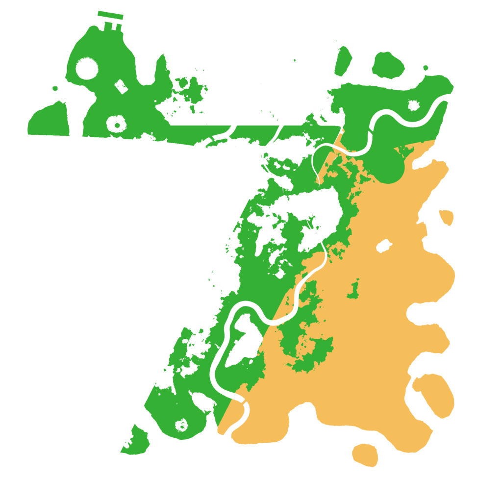 Biome Rust Map: Procedural Map, Size: 4000, Seed: 1515194267