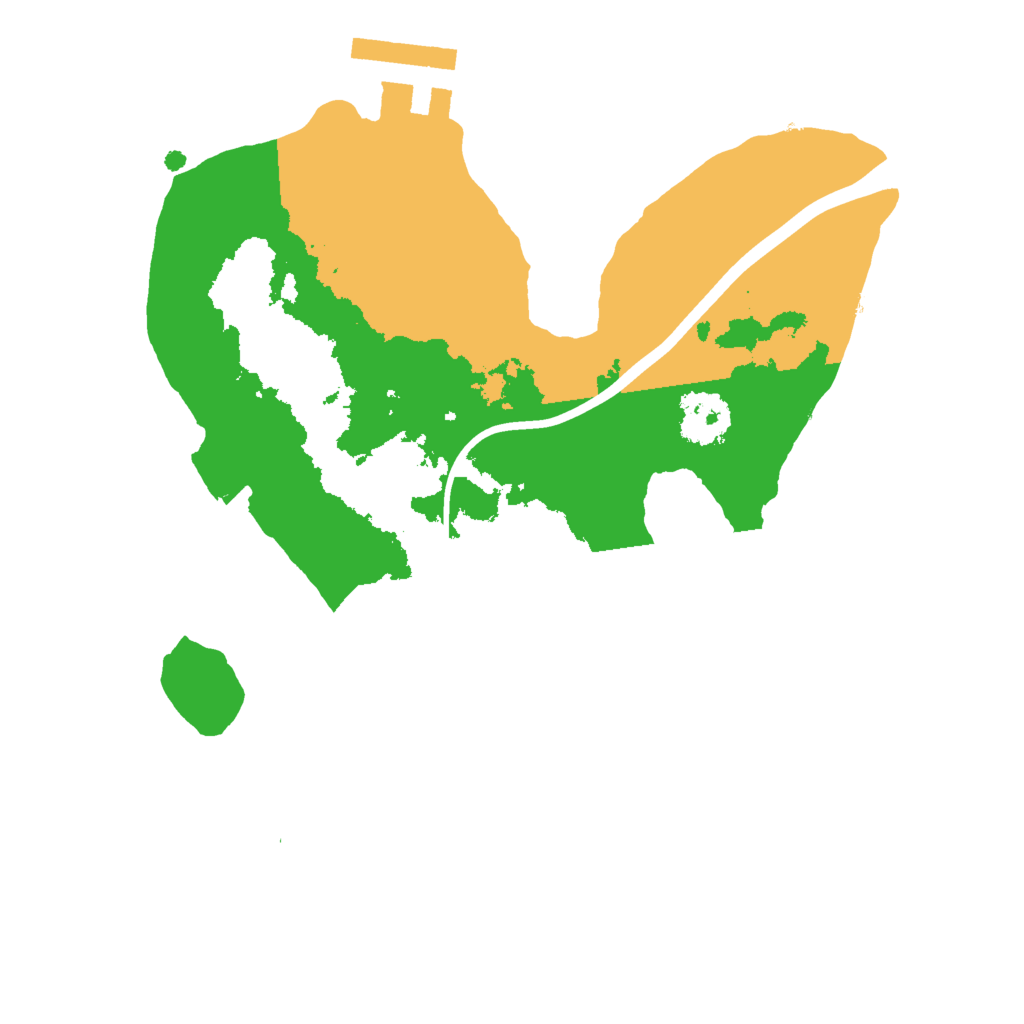 Biome Rust Map: Procedural Map, Size: 1975, Seed: 50000