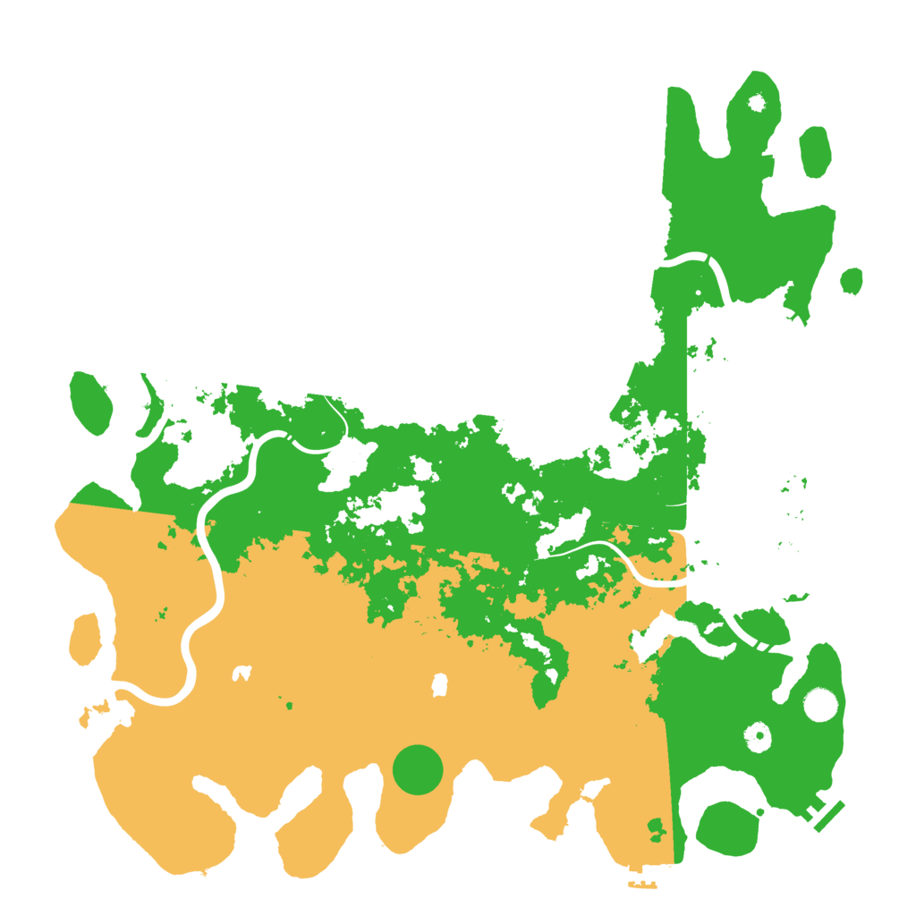 Biome Rust Map: Procedural Map, Size: 4800, Seed: 1569942449