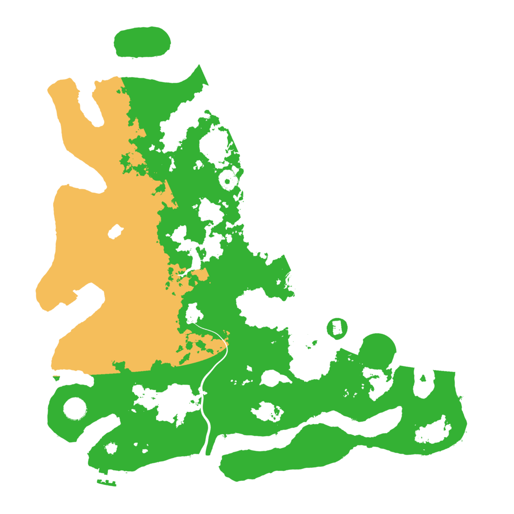 Biome Rust Map: Procedural Map, Size: 4000, Seed: 16082024