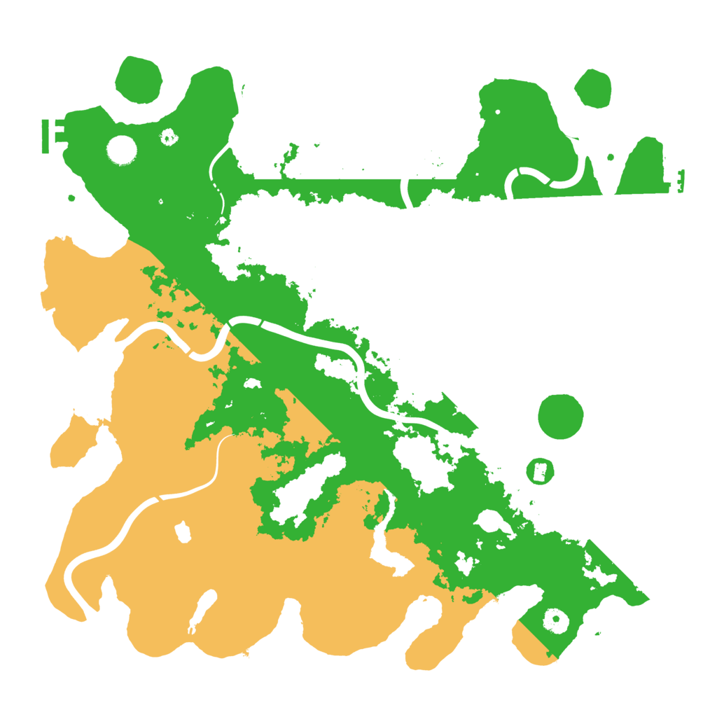 Biome Rust Map: Procedural Map, Size: 4250, Seed: 800614120