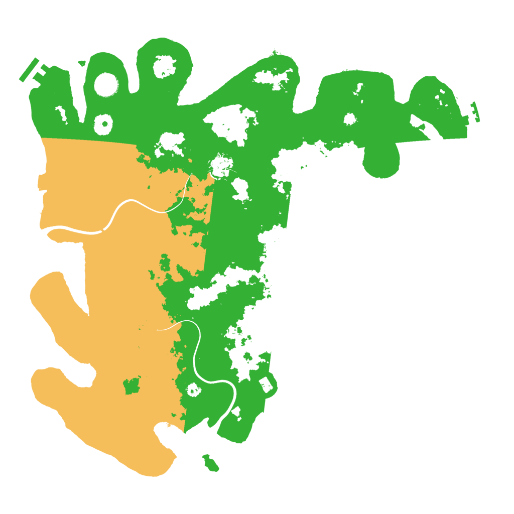 Biome Rust Map: Procedural Map, Size: 3800, Seed: 636823168