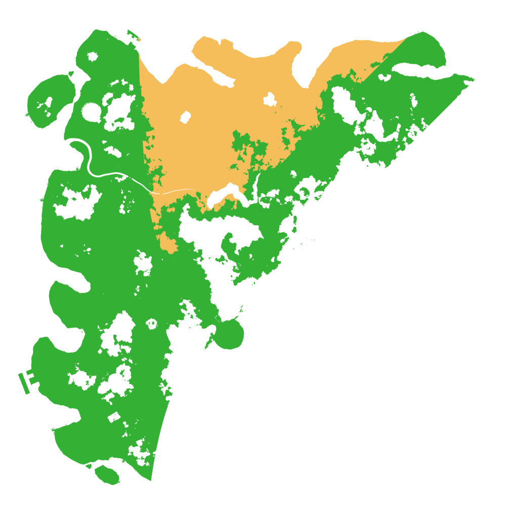 Biome Rust Map: Procedural Map, Size: 4800, Seed: 67386556