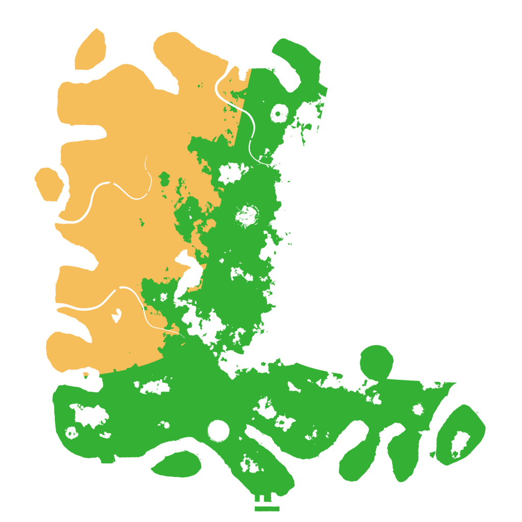 Biome Rust Map: Procedural Map, Size: 4250, Seed: 2058315026