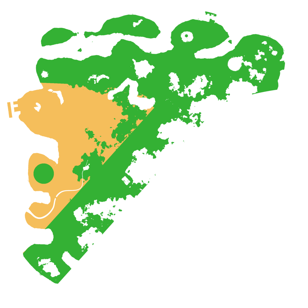 Biome Rust Map: Procedural Map, Size: 4000, Seed: 648258