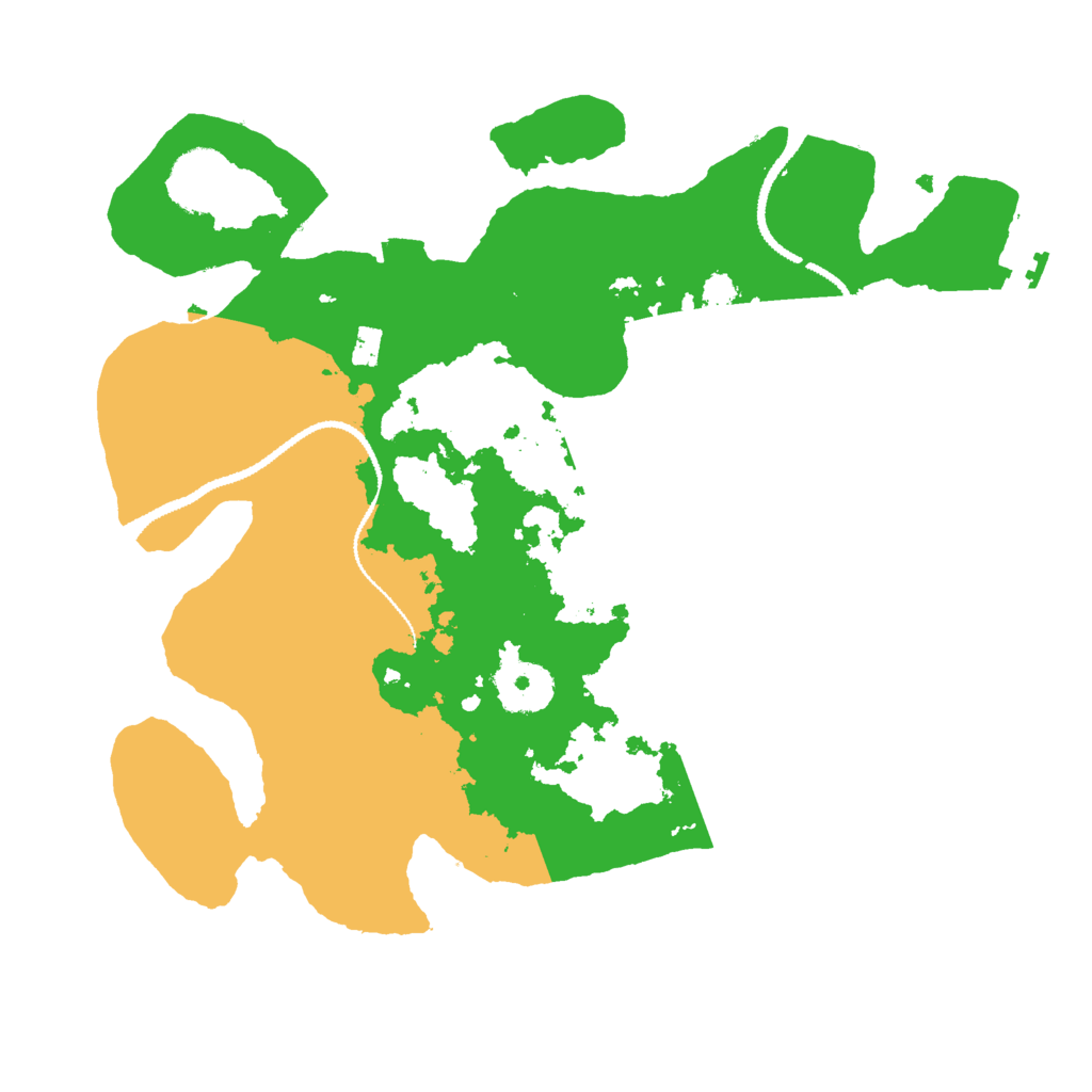 Biome Rust Map: Procedural Map, Size: 3000, Seed: 6453