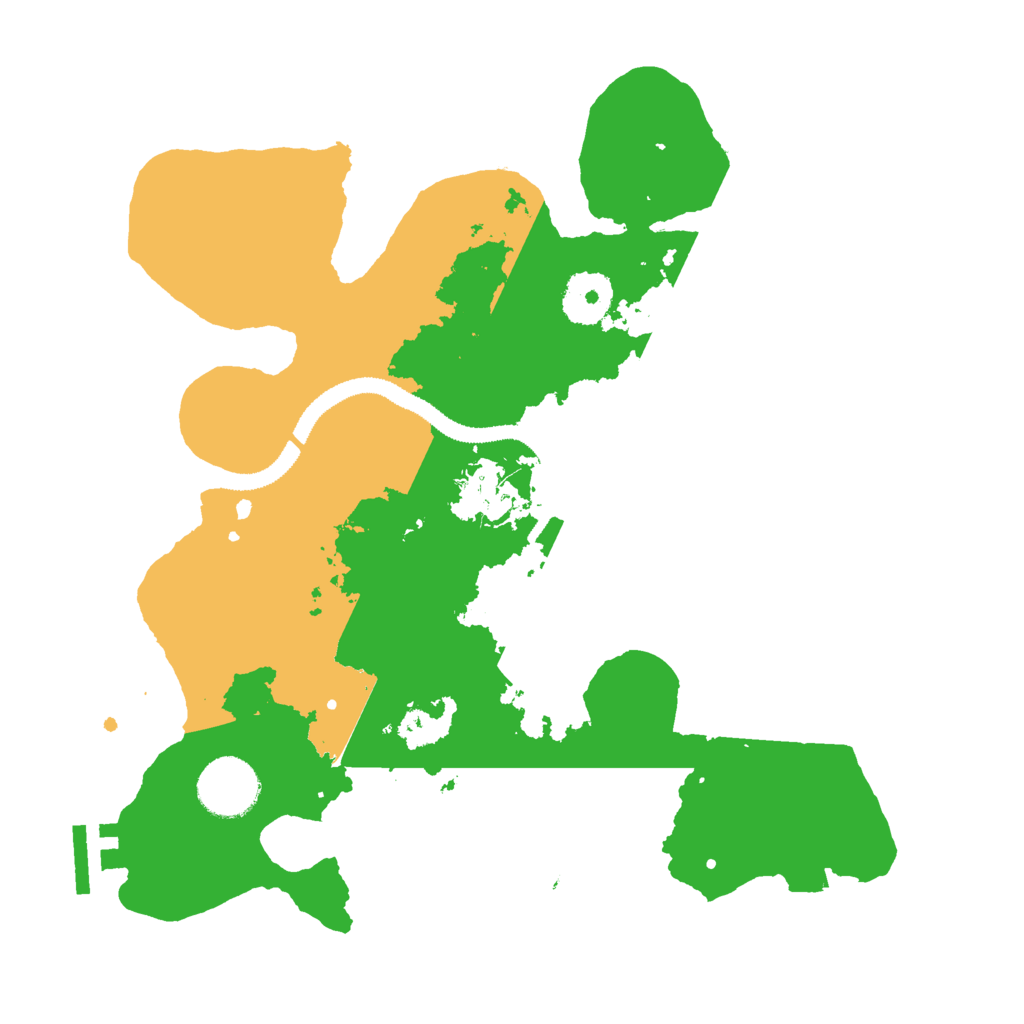 Biome Rust Map: Procedural Map, Size: 3000, Seed: 1884826824