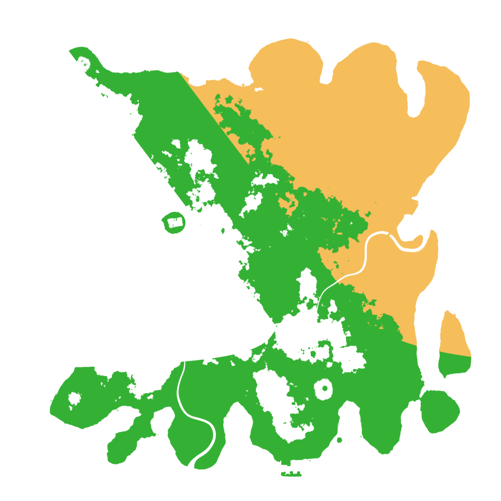 Biome Rust Map: Procedural Map, Size: 3750, Seed: 718546647