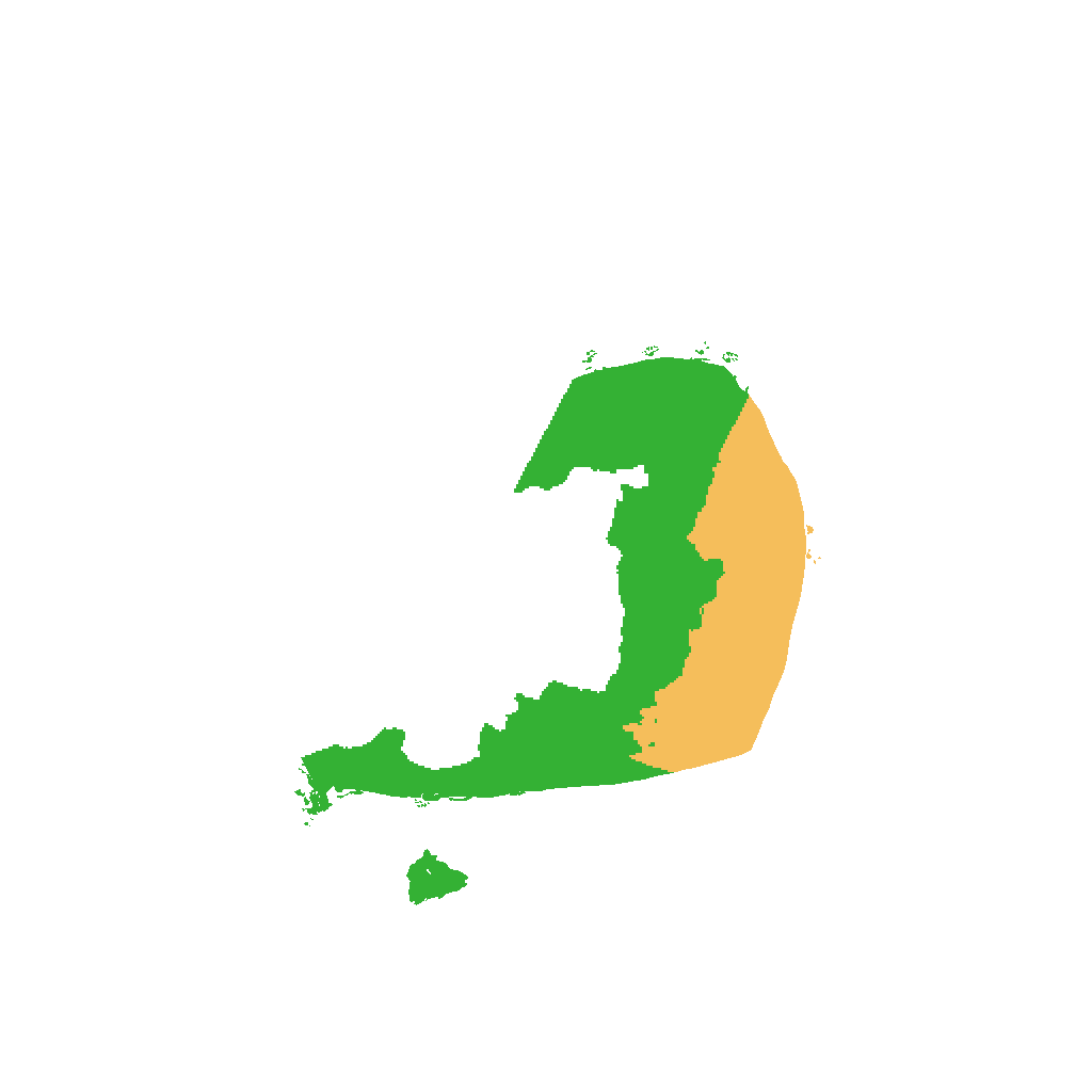 Biome Rust Map: Procedural Map, Size: 1000, Seed: 1988473917