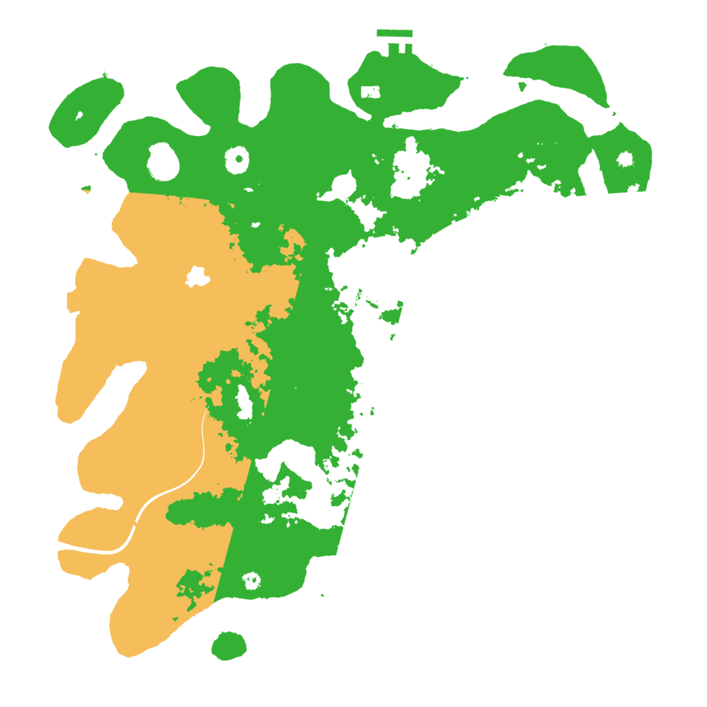 Biome Rust Map: Procedural Map, Size: 4000, Seed: 377007771