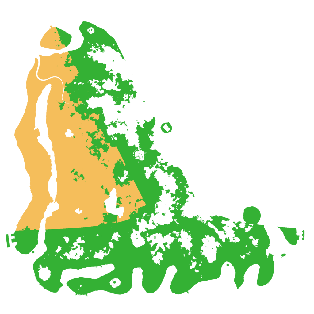 Biome Rust Map: Procedural Map, Size: 4800, Seed: 2029180865