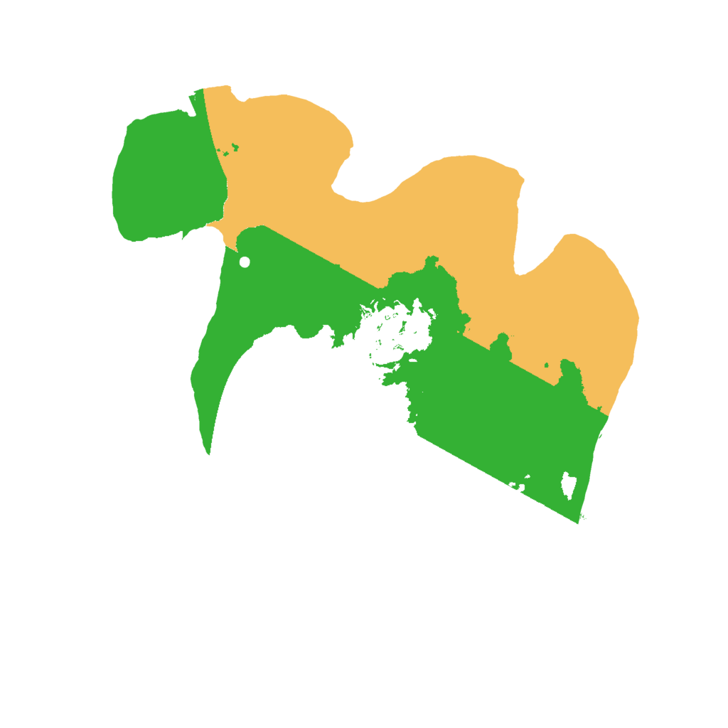 Biome Rust Map: Procedural Map, Size: 2000, Seed: 871403762